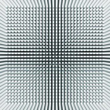 Abstract digital background with light blue invert perspective Illustrazione stock