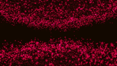 Abstract digital background with moving and flicker particles. Stock Footage 87458506