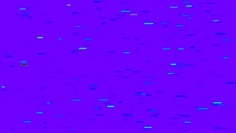 Abstract Digital Background with Moving Colorful Data Lines on Blue Stock Footage 332608485