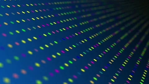 Abstract digital background. Moving dot animation. Video stock 170319934