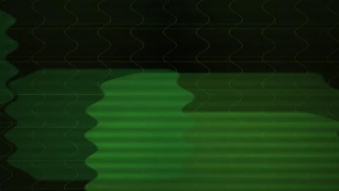 Abstract Digital Background with Moving Green Rounded Rectangles and Grid P.. Stock Footage 341779036