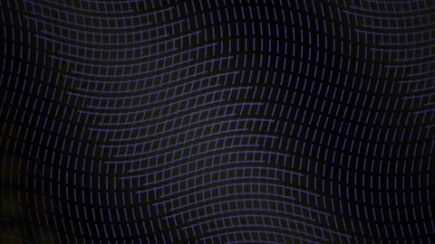 Abstract Digital Background with Moving Grid and Wavy Light Patterns. Stock Footage 341779043