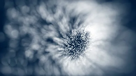 Abstract digital background of particles and lines. Stock Footage 239362851