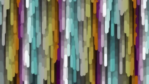 Abstract digital background pattern of colorful falling vertical lines Stock Footage 342159347