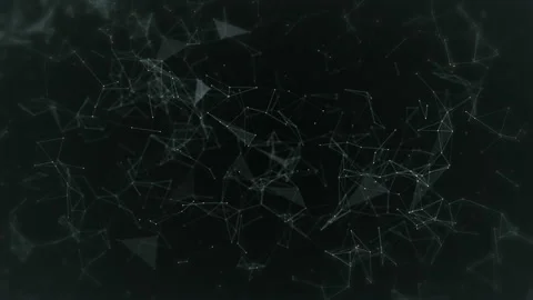 Abstract digital background plexus with lines and dots. Stock Footage 98661069
