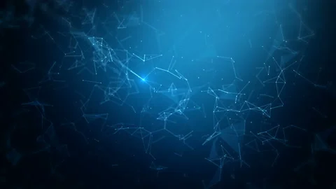 Abstract digital  background plexus with lines and dots. Stock Footage 98662215