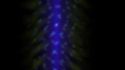 Abstract Digital Background with Pulsing Blue Light and Geometric Patterns. Stock Footage 334442812