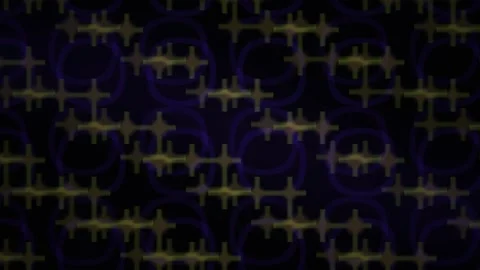 Abstract Digital Background with Pulsing Geometric Cross Patterns and Glowi.. Stock Footage 341779061