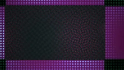 Abstract Digital Background with Pulsing Purple Dot Matrix Pattern. Stock Footage 340492857