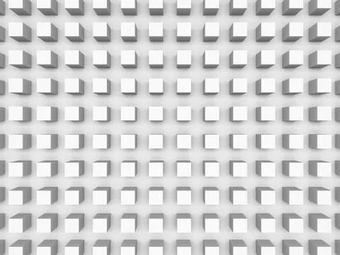Abstract digital background with relief cubes pattern Illustrazione stock
