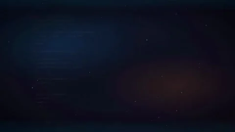 Abstract Digital Background with Scrolling Computer Code and Glowing Particles Stock Footage 336775280