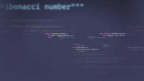 Abstract Digital Background with Scrolling Computer Code and Data Streams on Stock Footage 339948575