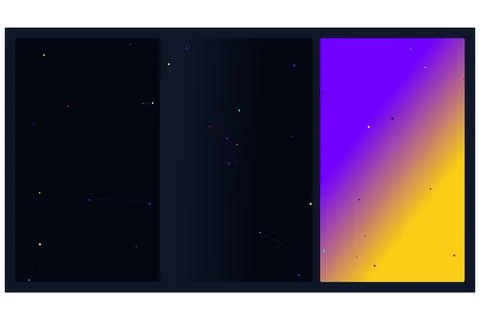 Abstract digital background set featuring minimalist geometric constellatio.. Иллюстрация