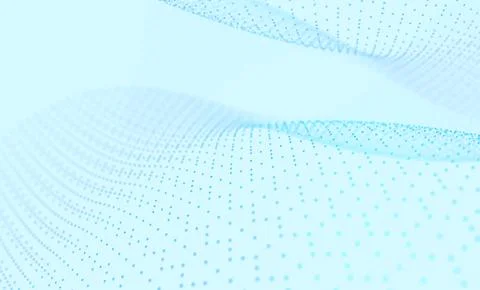 Abstract digital background with soft focused shiny particles Stock Photos