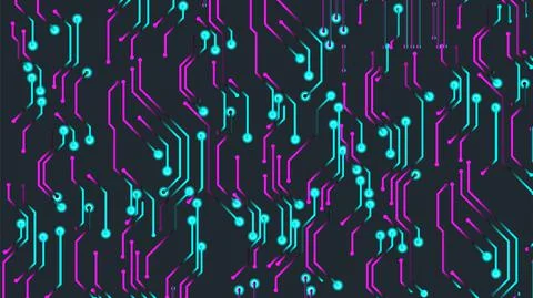 Abstract digital background with technology circuit board texture. Vector gra イラスト素材