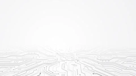 Abstract digital background with technology circuit board texture Illustrazione stock