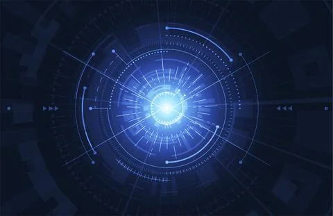 Abstract digital background with technology circuit board texture Illustrazione stock