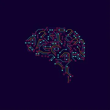 Abstract digital background with technology circuit board texture. Illustrazione stock