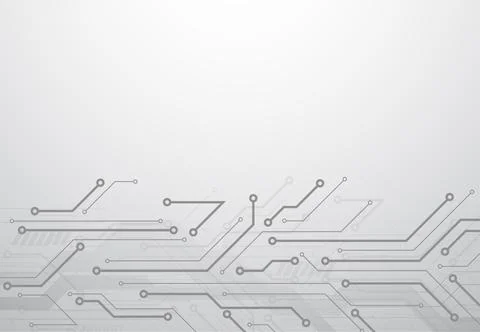 Abstract digital background with technology circuit board texture. Stock Illustration