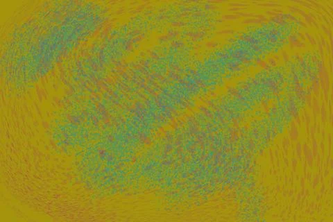 Abstract digital background texture featuring swirling mustard yellow hues b Stock Illustration