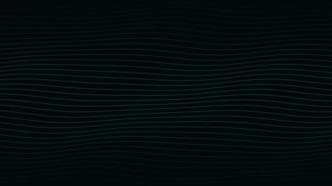 Abstract digital background with thin horizontal lines on black texture 库存影片 335117535