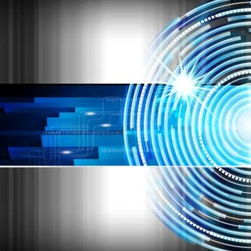 Abstract digital background - vector illustration Stock Illustration