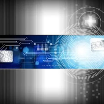 Abstract digital background - vector illustration Stock Illustration