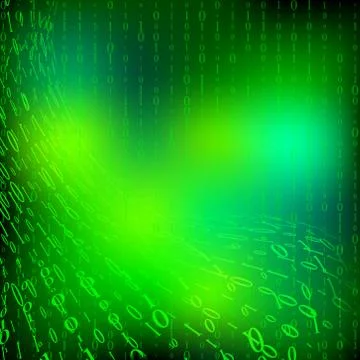 Abstract digital  background - vector illustration Stock Illustration