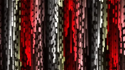 Abstract digital background with vertical red and black light streaks data .. Stock Footage 342203389