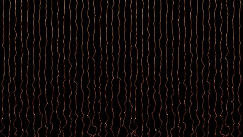 Abstract Digital Background with Wavy Glowing Vertical Lines Stock Footage 330919432