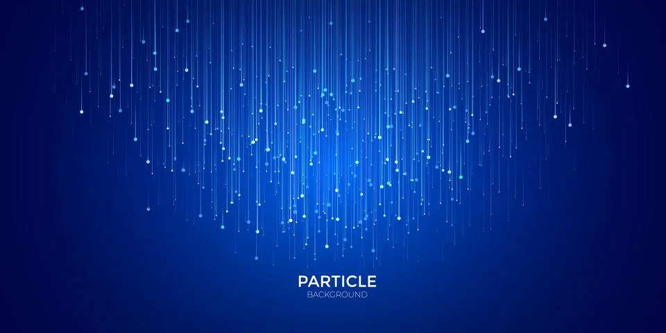 Abstract digital big data background, fiber optic network lines Illustrazione stock