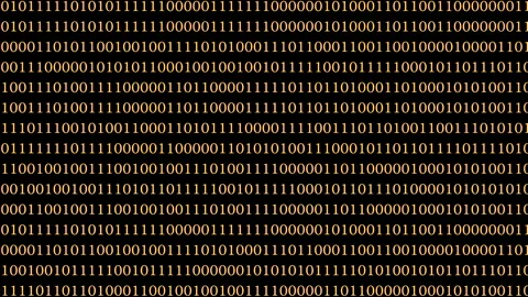 Abstract digital binary code background for technology and data representation Stock Footage 314838115
