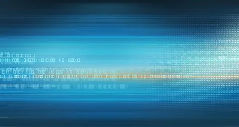 Abstract digital binary code background concept series Stock Illustration