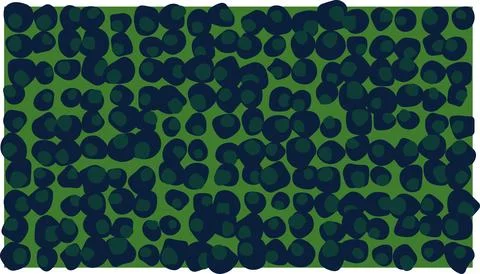Abstract digital binary code pattern on dark background 库存插图
