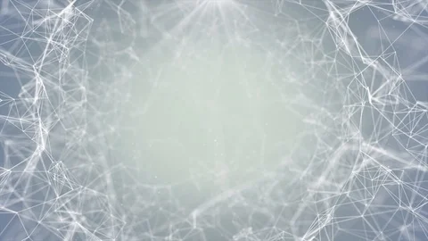 Abstract Digital Binary Plexus Data Networks Funnel Loop Motion Background Stock Footage 94655114