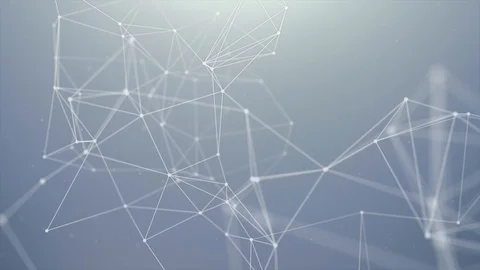 Abstract Digital Binary Plexus Data Networks Funnel Loop Motion Background Stock Footage 94739777
