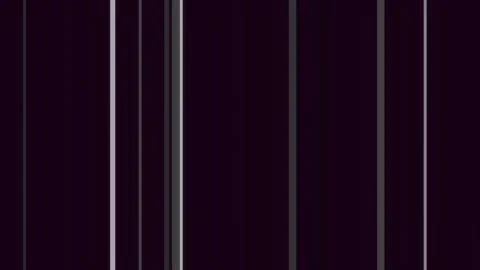 Abstract digital black screen with minimalist vertical white glitch stripes.. Stock Footage 342203391