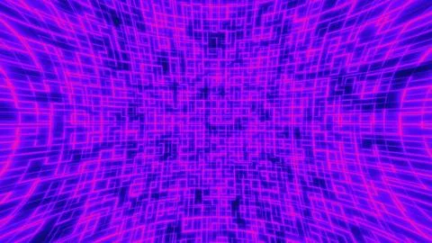 Abstract digital blocks Stock Illustration