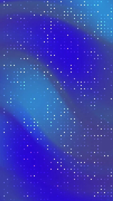 Abstract digital blue background with shimmering white dots and flowing gra.. Stock Footage 339994528