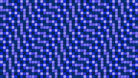 Abstract Digital Blue Purple Pixel Pattern Background Loop for Technology 動画素材 333799858