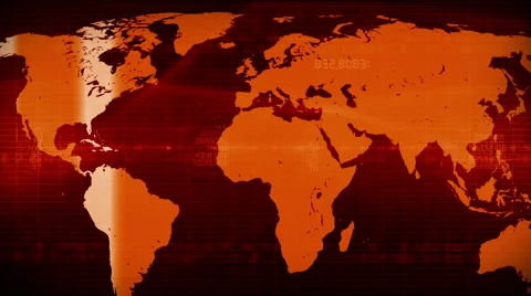 Abstract digital BREAKING NEWS background RED Stock Footage 47260098