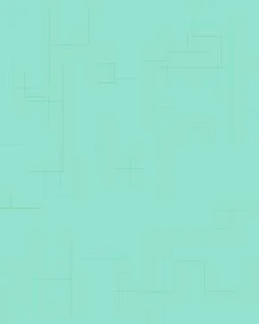 Abstract digital circuit board pattern with geometric lines on a mint green.. Illustrazione stock
