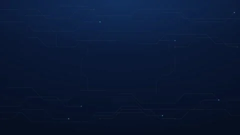 Abstract digital circuitry background, with glowing data, lines and tech, n.. Stock Footage 344860647