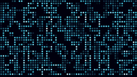Abstract Digital Circuitry Pattern Animated with Subtle Movement and Glowin.. Stock Footage 340947499