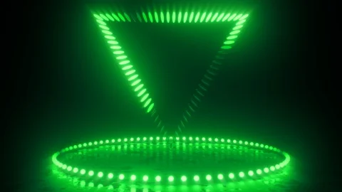 Abstract digital city Stock Footage 125064587