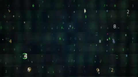 Abstract Digital Code Background Modern Tech Theme Stock Footage 319531977
