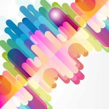 Abstract digital colorful background. vector Stock Illustration
