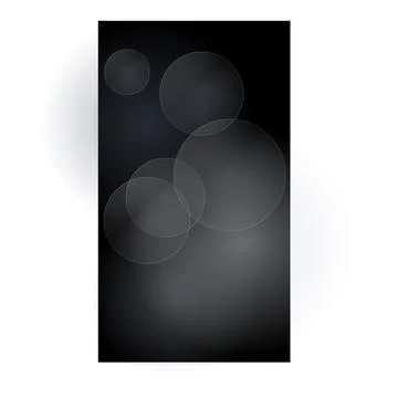 Abstract digital composition featuring soft glowing circular shapes against Illustrazione stock