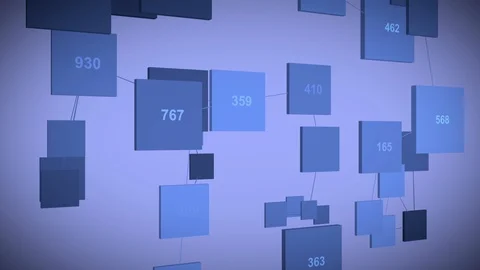 Abstract digital connection. Network data. Seamless loop Stock Footage 104998960