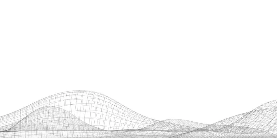 Abstract digital connection structure line Future table Abstract geometric co Stock Illustration